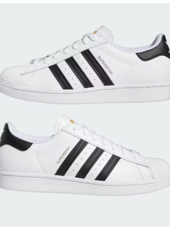 adidas Other - adidas White Sneakers with Black Three-Stripes. Men’s Size 10